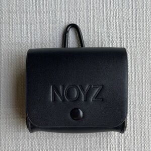 NOYZ Black AirPod Pouch with Keychain